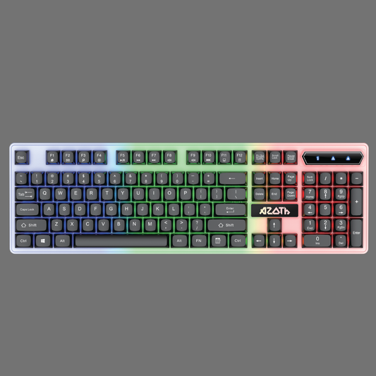 AZOTH LUMEN Keyboard & Mouse Combo — 104 Keys, RGB, Mousepad