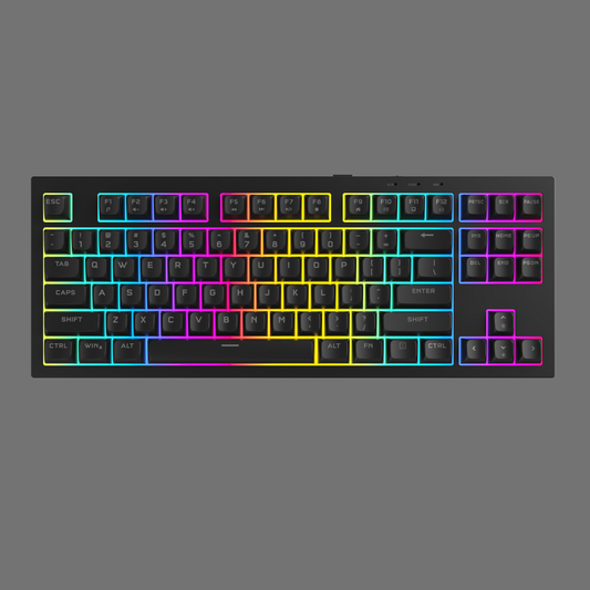 AZOTH Onyx Black — 87-Key RGB Gaming Keyboard