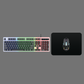 AZOTH LUMEN Keyboard & Mouse Combo — 104 Keys, RGB, Mousepad