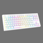 AZOTH Onyx White — 87-Key TKL RGB Gaming Keyboard