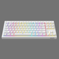 AZOTH Onyx White — 87-Key TKL RGB Gaming Keyboard