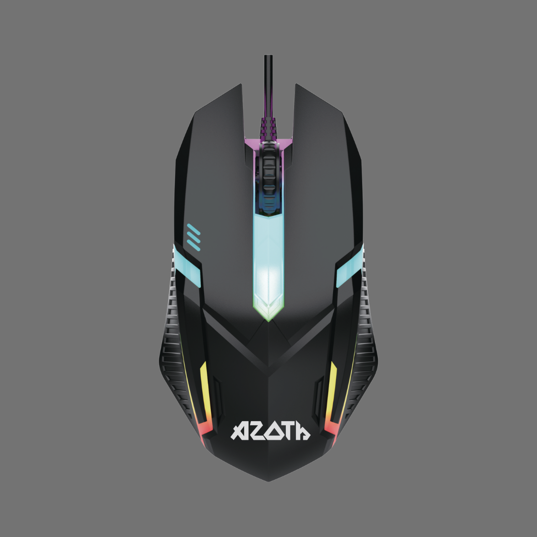 AZOTH LUMEN Keyboard & Mouse Combo — 104 Keys, RGB, Mousepad