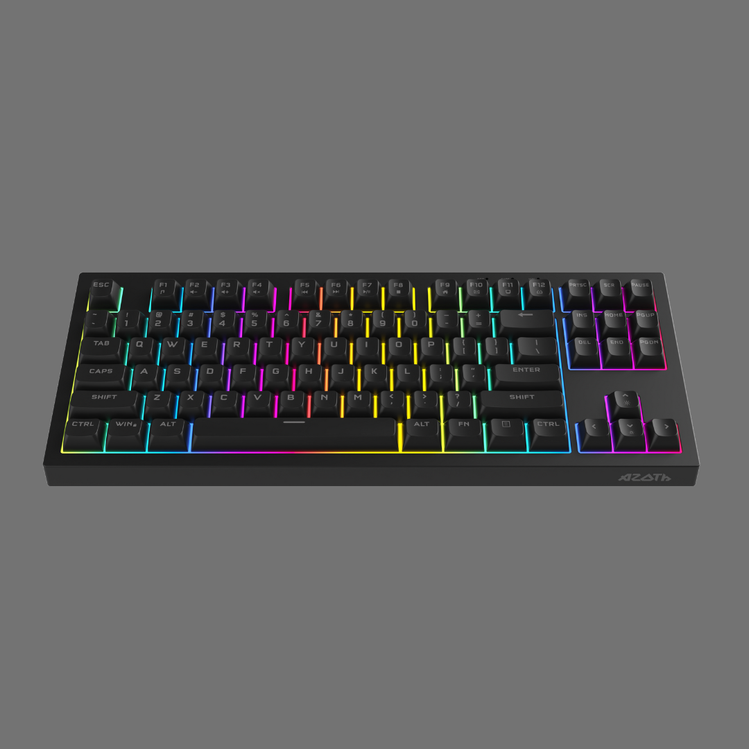 AZOTH Onyx Black — 87-Key RGB Gaming Keyboard
