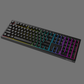 AZOTH Monolith Black 108 Keys Gaming Membrane Keyboard